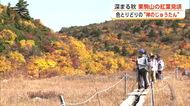 自然が生み出す“神のじゅうたん”　栗駒山の紅葉見頃　秋晴れの下、登山客らが絶景楽しむ　秋田・東成瀬村