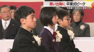 6年生7人で最後の合唱・今年度で休校する中川小学校で卒業式　思い出や感謝を胸に学び舎を巣立つ【山形発】