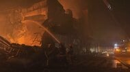 ウクライナの首都キーウの地下鉄施設損傷　ロシア攻撃で1人死亡24人負傷