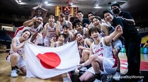 バスケ女子日本が全人未到の5連覇へあと2つ 熱い闘志を胸に抱き、ひまわりが日本を牽引