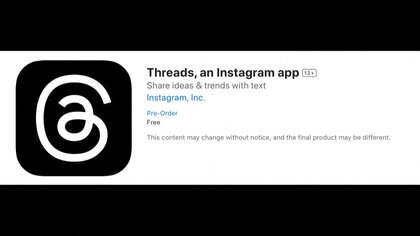 メタ　ツイッター対抗サービス「Threads(スレッズ)」公開　インスタアカウントやフォロワーも引き継ぎ可
