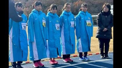 【速報】全国中学校駅伝（女子の部）　岡山市・京山中学校が２年連続優勝　京山中男子は６位【岡山】
