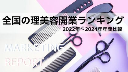 【独自調査】全国22,384件のデータが示す理美容開業の新潮流─3年で“変わるかたち”