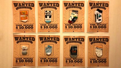 片方だけなくなった息子の靴下を“指名手配”…投稿者「2足見つかりました」