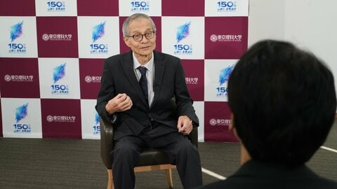 「思い通りにならないことは失敗ではない」ノーベル化学賞・硤合憲三さんが語る研究へのアツき思い