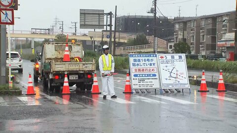 【中継】千葉に再び大雨　国道16号アンダーパスで全国初の予防的通行規制　車で移動の際は十分な注意を