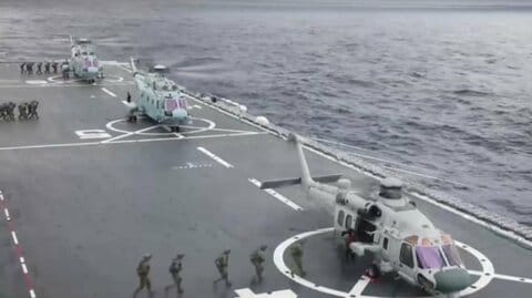 中国　台湾周辺の軍事演習は「正当で必要」　欧米や日本の批判に反論