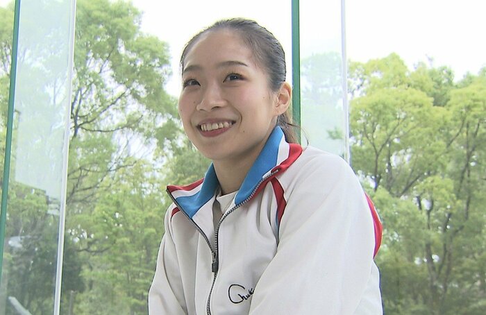 インタビューに応じた新田谷凜