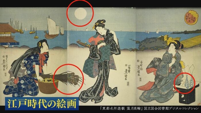 江戸時代のお月見（資料）