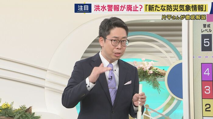 片平気象予報士