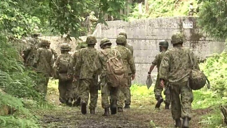 陸上自衛隊が訓練で発射した砲弾　演習場外に飛んだ可能性　2018年と2021年にも演習場外に落下する事故　饗庭野（あいばの）演習場｜FNNプライムオンライン