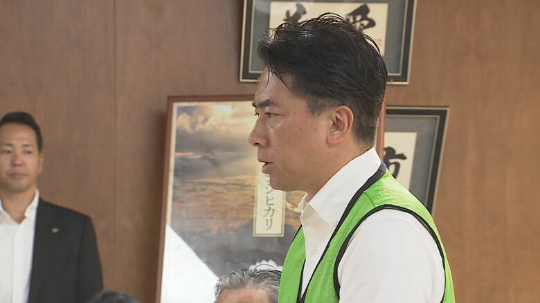 小泉進次郎農水相が新潟県を視察　渇水による農業被害の現状を聞き取り「農作物に対する影響を注視している」｜FNNプライムオンライン