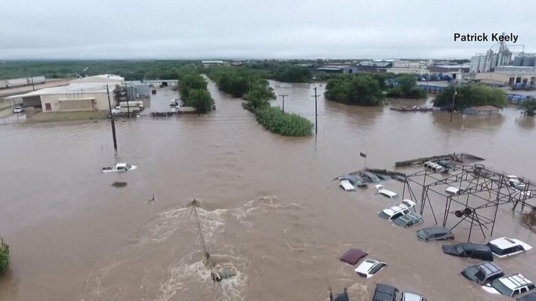 アメリカ・テキサス州の洪水で死者50人超に…キャンプに来ていた少女ら27人の団体含む29人が行方不明　現場はキャンプ場が密集する地域｜FNNプライムオンライン