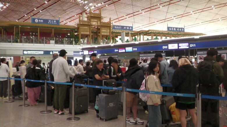 中国で5月1日から大型連休　円安の影響もあり…海外旅行先の人気1位は「日本」　1億5000万人以上移動と予測｜FNNプライムオンライン