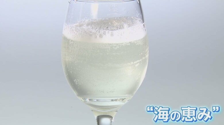 【新飲料】海藻・水・砂糖だけでできた「海のワイン」誕生　発酵でフルーティーに！日本に豊富な“海藻”を生かす取り組みに迫る｜FNNプライムオンライン