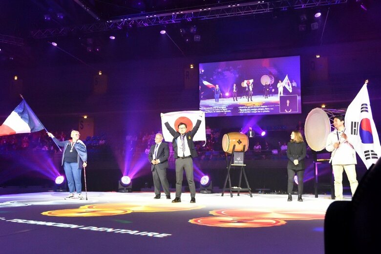 歯科技工種目で金メダルを獲得した中川直樹選手（写真提供：JEED）