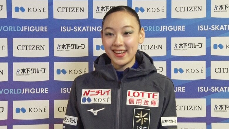 国際大会自己ベストをマークしたショートを振り返る岡