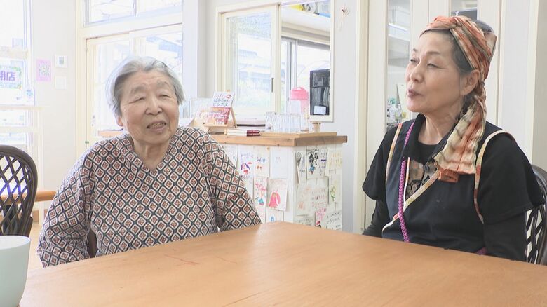高久保瑞子さん（85）日田美智子さん（71）