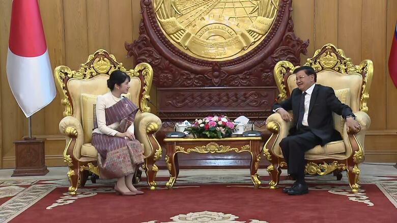 トンルン国家主席を表敬訪問