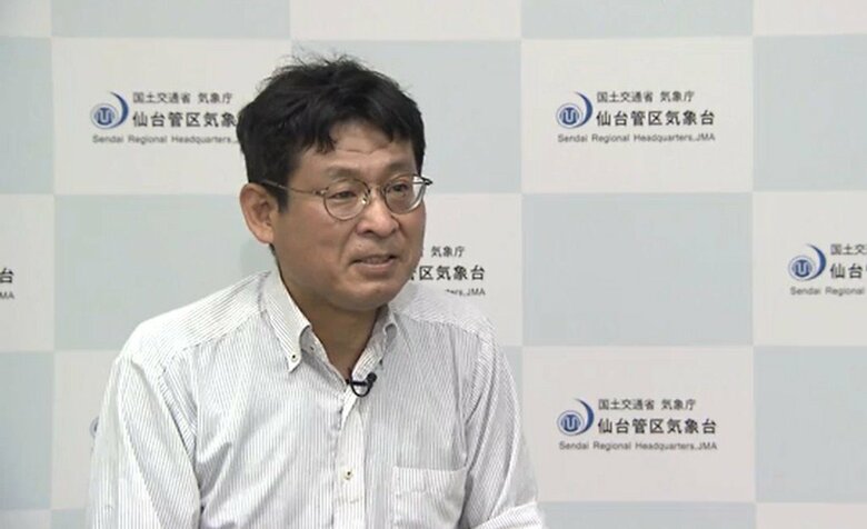 仙台管区気象台気象防災部　草野利夫さん
