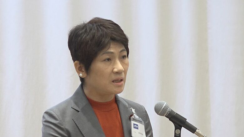 立憲民主党の衆院議員　西村智奈美 県連代表