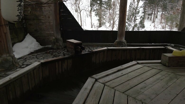 休業を余儀なくされた「鷹の湯温泉」