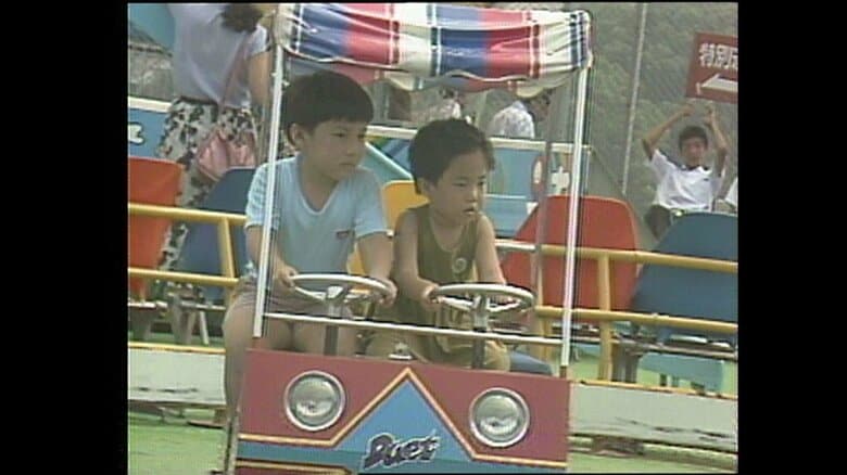 1982年　長崎浜屋の屋上プレイランド