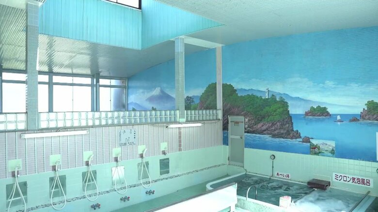 富士山の壁画は銭湯絵師の丸山清人さん作