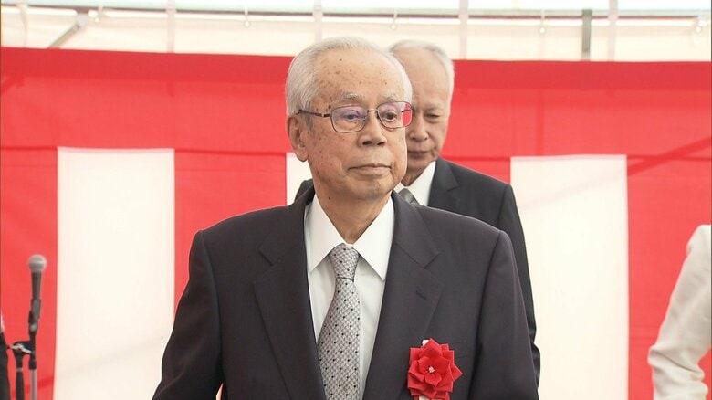 福田康夫元総理（2025年撮影）