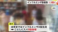 ”警報継続”　県内インフルエンザ 約1.5倍増  今年に入りB型急増【佐賀県】