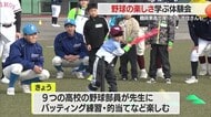 【山形】子どもたちに楽しさ知ってほしい！元プロ野球選手2人も参加　キッズベースボールフェスタ