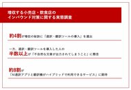 インバウンドで増収している小売店・飲食店に聞いた!約4割が選出した増収の秘訣は「通訳・翻訳ツール」の導入 一方、半数以上が「不自然な文章が出力されてしまうこと」に懸念