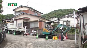 私道の通行をめぐるトラブル 長崎市青山町の市道 拡幅工事開始
