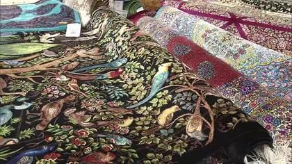世界各地の絨毯約２０００枚の中には数千万円のものも…岡山駅前のデパートで展示販売中【岡山】
