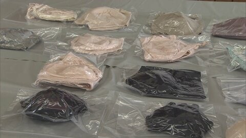 ベランダから女性下着5枚“盗んだ”無職の男（61）現行犯逮捕　被害届出され警察官張り込み中に　自宅に女性用下着70点　群馬