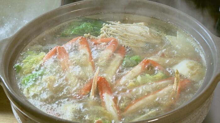 冬の味覚「かに鍋」