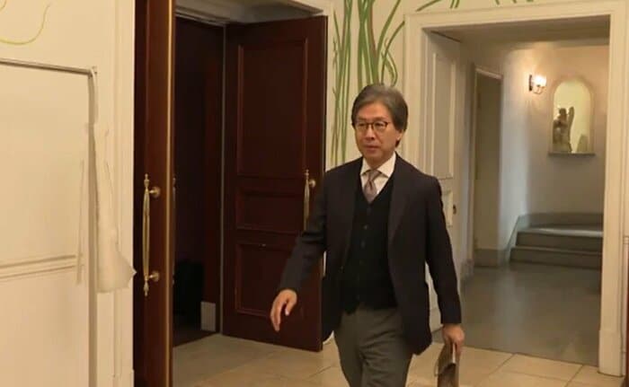 2月28日、立憲民主党県常任理事会に出席