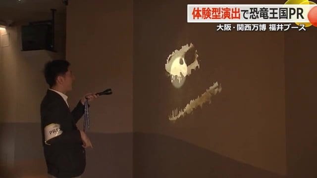 デジタル化石発掘体験