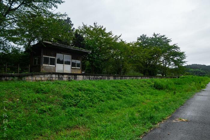 旧中居駅（2024年9月撮影）