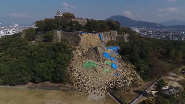 丸亀城の石垣復旧に寄付 化学工業メーカー四国化成工業に紺綬褒章【香川・丸亀市】