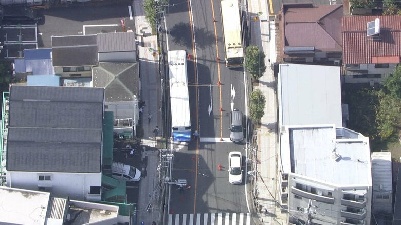 【速報】タクシー・バスなど3台が衝突 13人搬送うち1人が心肺停止 神奈川・藤沢市|FNNプライムオンライン