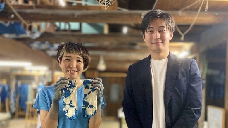 “牛”推しで地元を盛り上げる！　失われた「知多半島の藍染」の復活に取り組む女性職人の奮闘｜FNNプライムオンライン