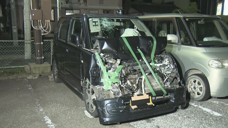 国道の交差点で信号待ちをしていた大型トラックに追突 軽乗用車を運転していた67歳男性が死亡｜FNNプライムオンライン