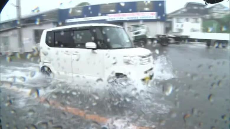 【大雨情報】新潟市東区で1時間に『63.5ミリ』の非常に激しい雨…観測史上最大の雨に住民も対応に追われる｜FNNプライムオンライン