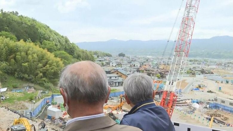 「リニア新駅」工事現場を一望！長野・飯田市に展望台が完成　5月に一般公開　「目から入ってくる…」工事への理解深めて｜FNNプライムオンライン