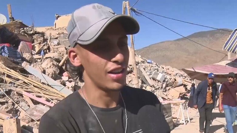 「今の気持ちは言葉にできない」家族10人を亡くし…モロッコ地震 死者2862人に　山間部で救助難航｜FNNプライムオンライン