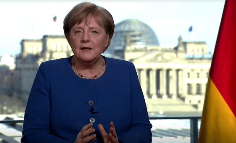 「第2次大戦以来の危機」メルケル首相 3月18日の演説