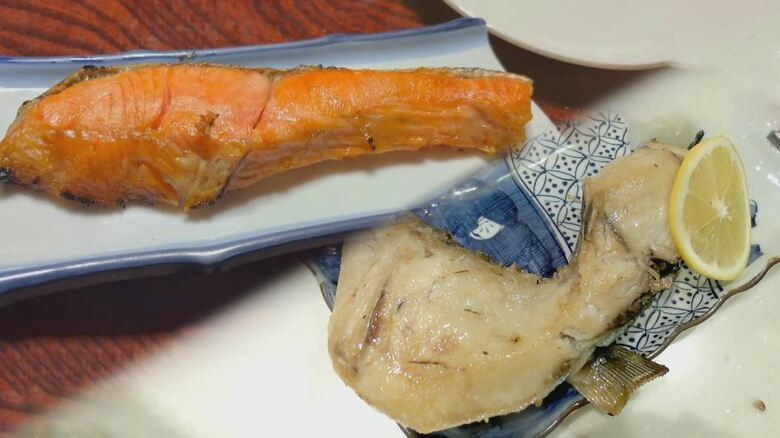 「サケ」と「ブリ」