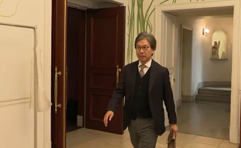 2月28日、立憲民主党県常任理事会に出席