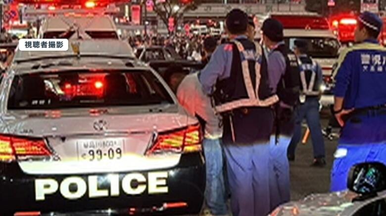 パトカーに乗る事故を起こした男